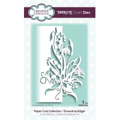 Creative Expressions Paper Craft Dies - Snowdrop Edger